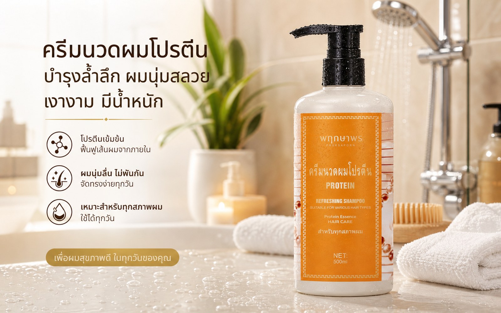 RAY Pruksaporn Protein Shampoo: The Wholesale Opportunity for Distributors