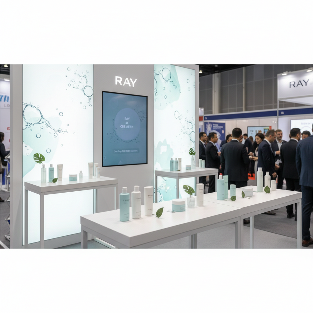 RAY at CBE ASEAN: One-Stop OEM/ODM for Global Wash & Care Brands