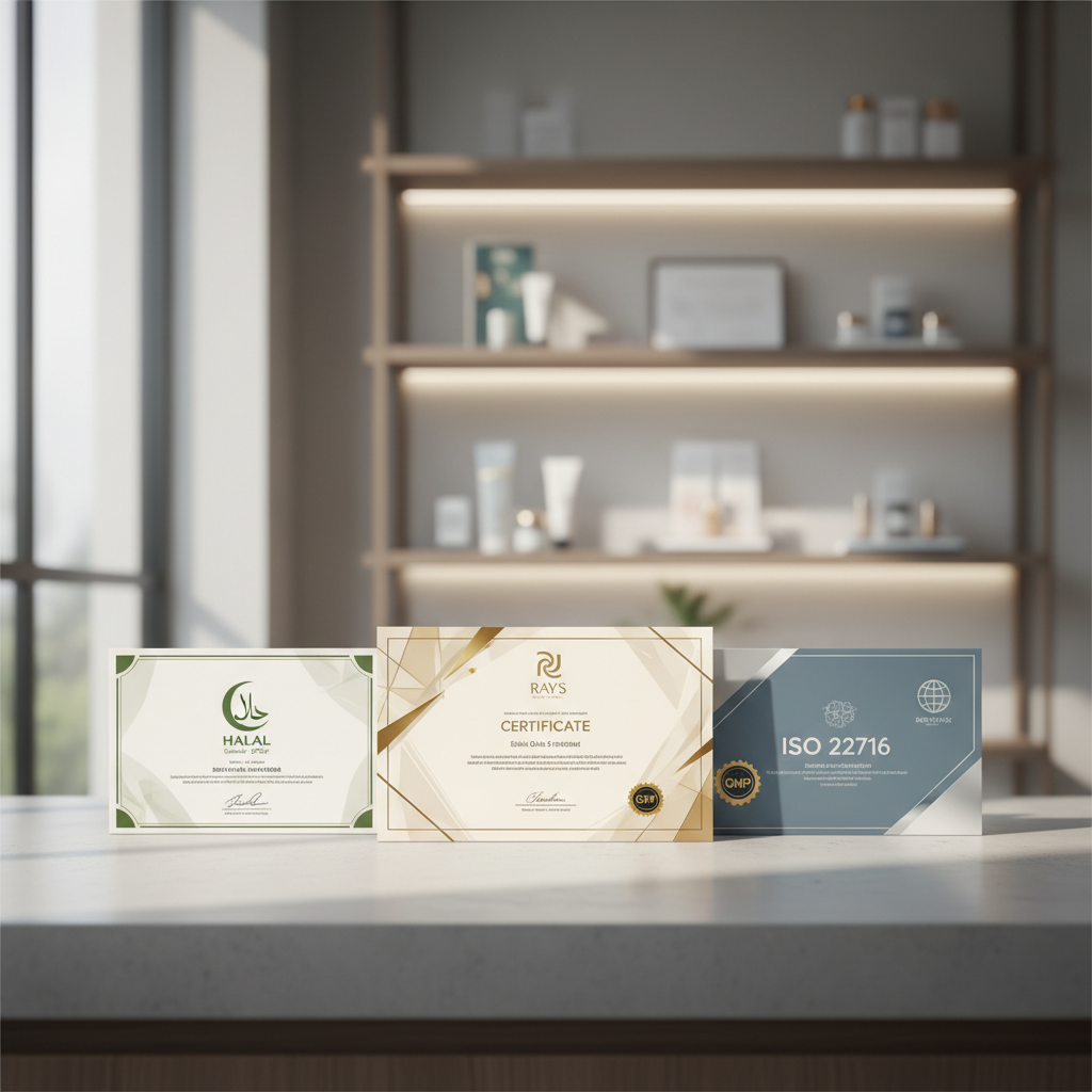 RAY's Triple GMP, HALAL, ISO 22716 Certs: Your Key to ASEAN & ME Markets