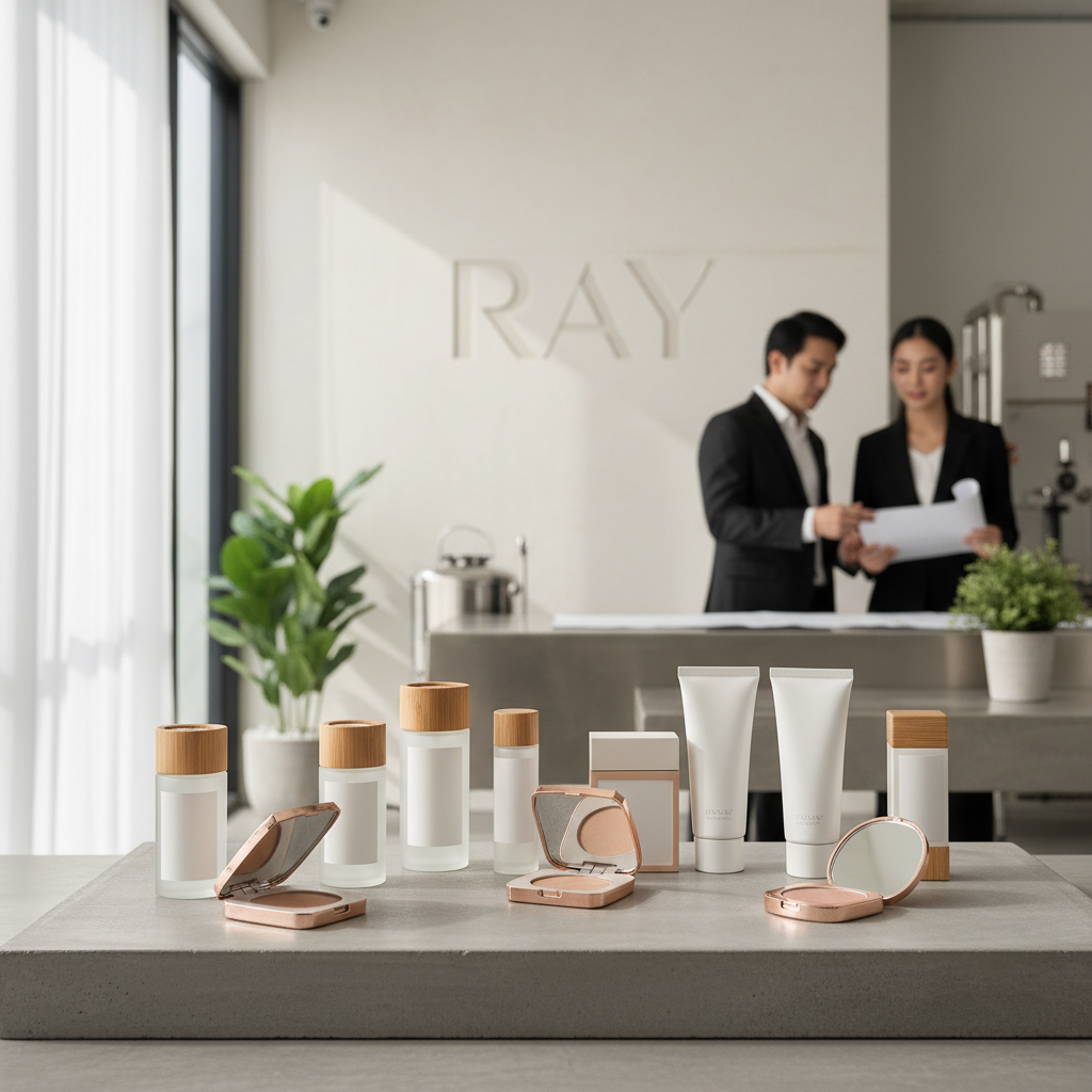 Build Your Beauty Brand with RAY: Your Premier Cosmetics Factory