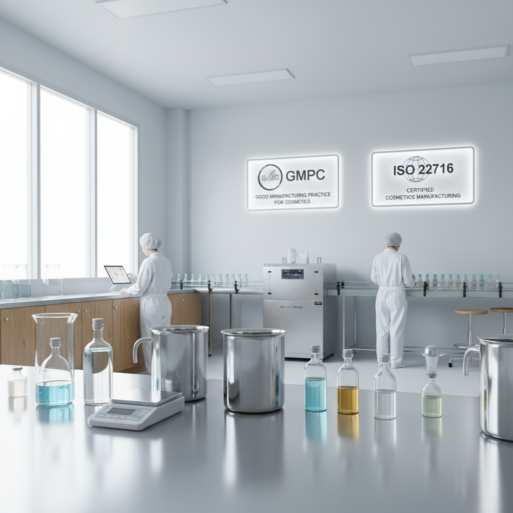 Why GMPC & ISO 22716 Certification Matters for Your Cosmetics Brand