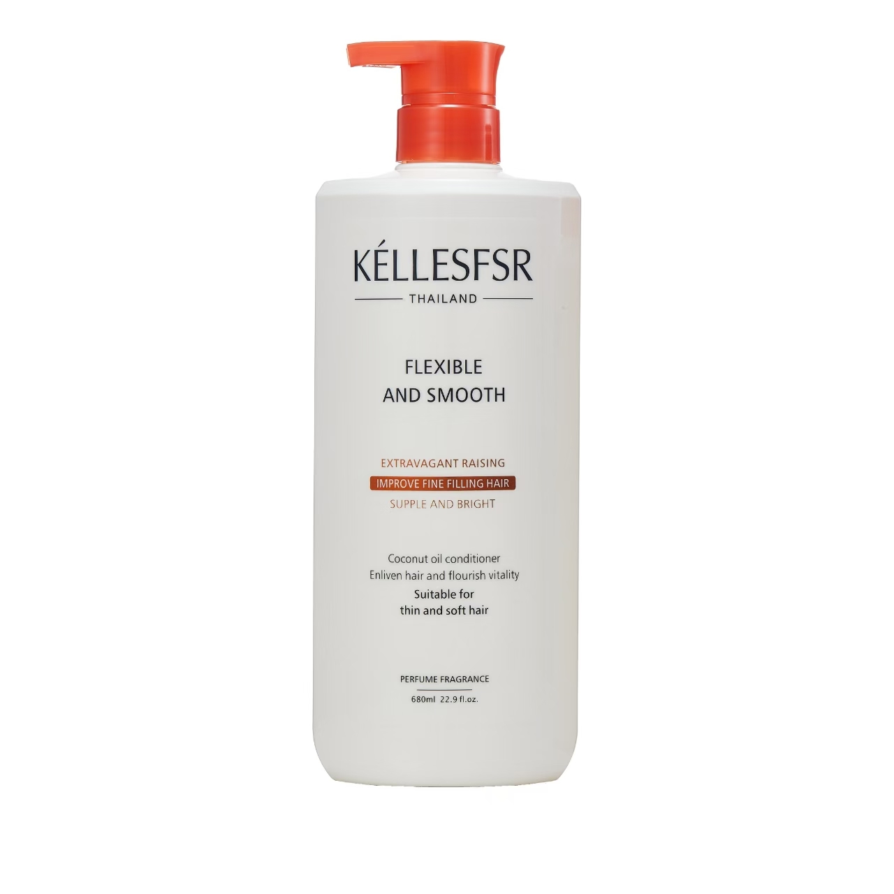 KELLESFSR Coconut Oil Nourishing Conditioner (Off-White Bottle)
